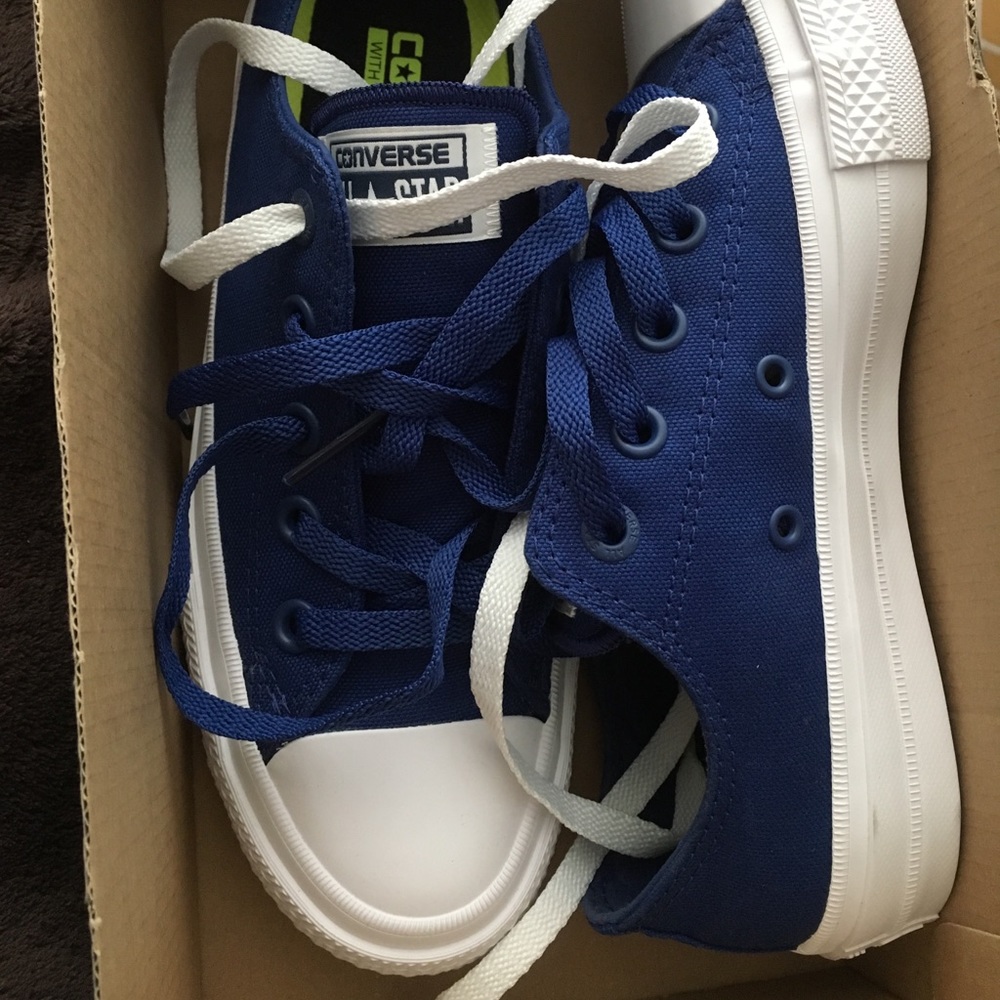 Low top chucks ...